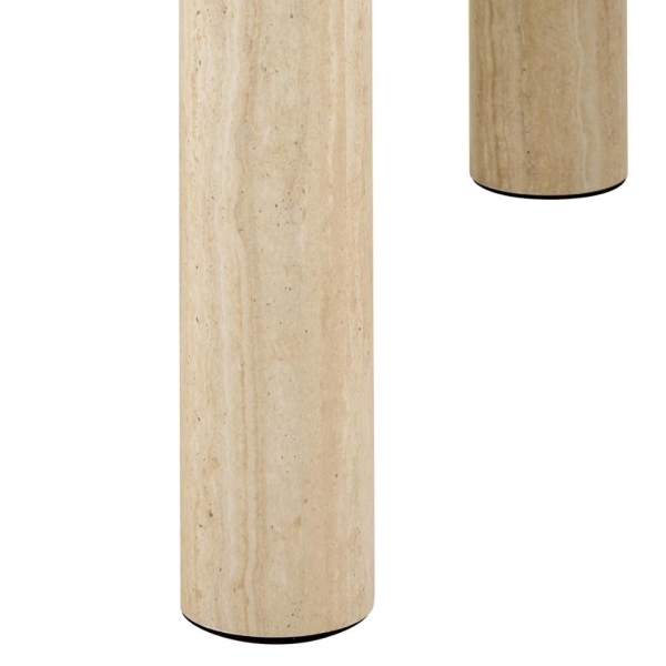 Stolik kawowy Solano 60x60cm trawertyn - ACTONA