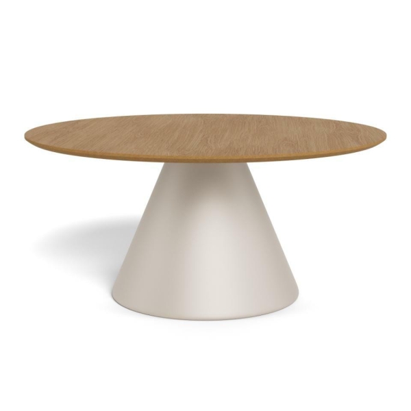 Stolik Soli 85cm dąb/kaszmir - ACTONA