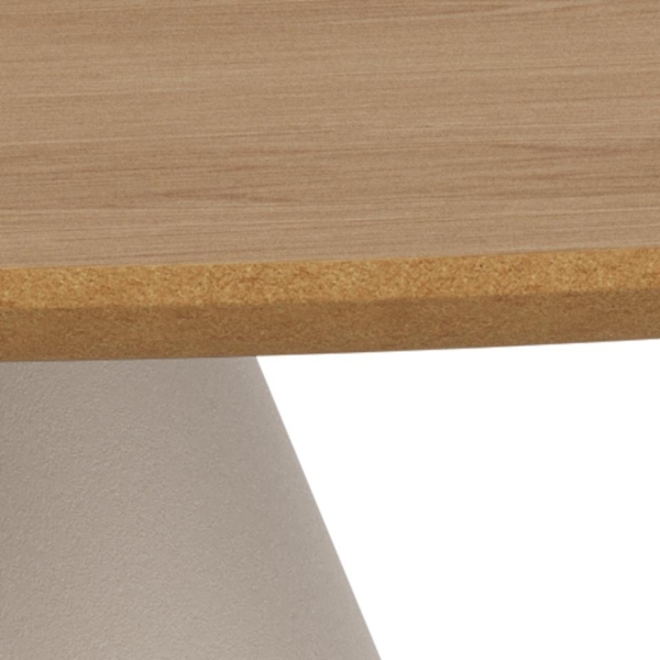 Stolik Soli 85cm dąb/kaszmir - ACTONA