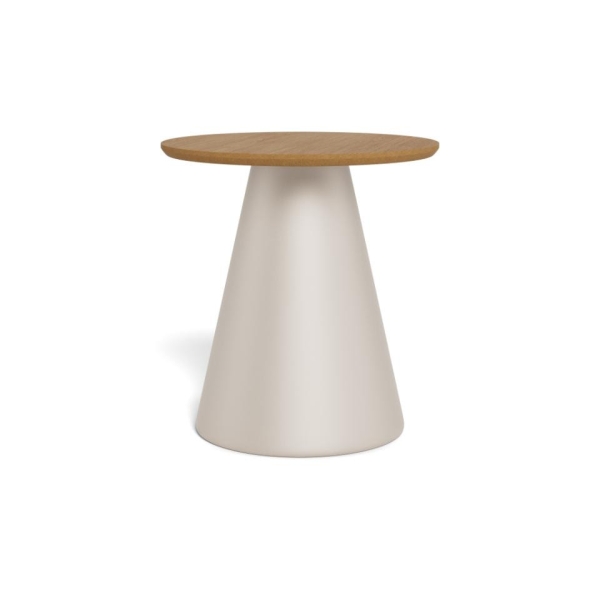 Stolik Soli 45cm dąb/kaszmir - ACTONA
