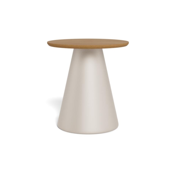 Stolik Soli 45cm dąb/kaszmir - ACTONA