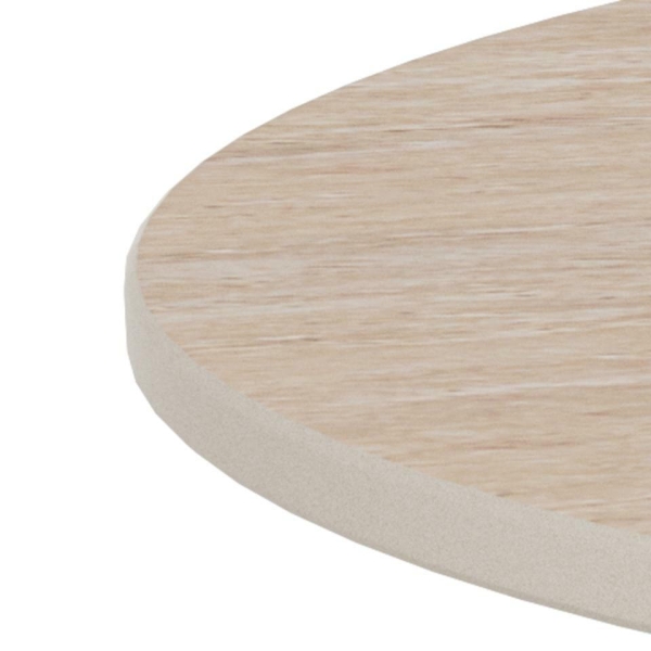 Stolik kawowy Santorini 70cm beżowy ceramiczny - ACTONA