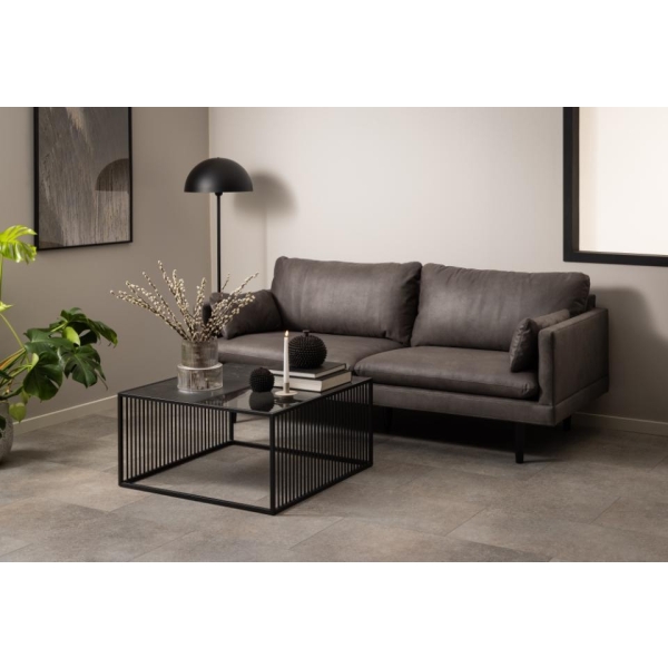 Stolik kawowy Strington 80x80cm szkło/Izmir - ACTONA