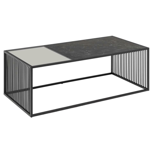 Stolik kawowy Strington 120x60cm szkło/Izmir - ACTONA