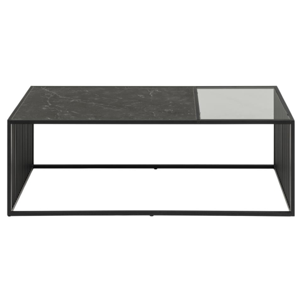 Stolik kawowy Strington 120x60cm szkło/Izmir - ACTONA