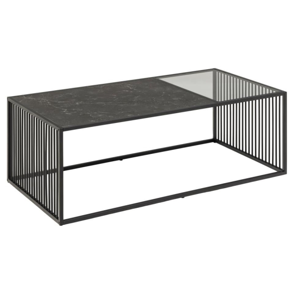 Stolik kawowy Strington 120x60cm szkło/Izmir - ACTONA