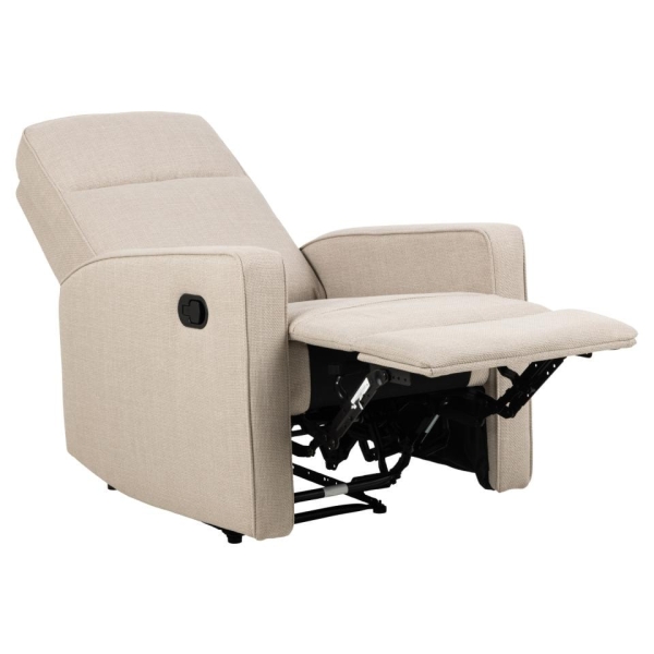 Fotel recliner Asila beżowy Basel 24 - ACTONA