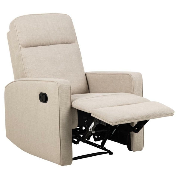 Fotel recliner Asila beżowy Basel 24 - ACTONA