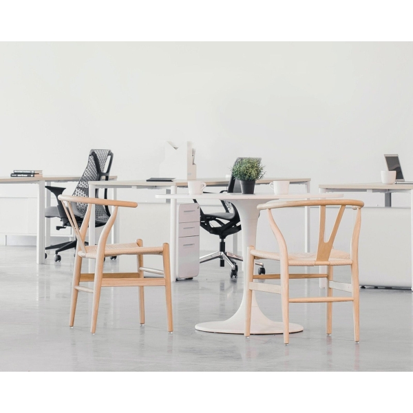 Krzesło Wicker Naturalne Naturalne inspi rowane Wishbone - D2 DESIGN