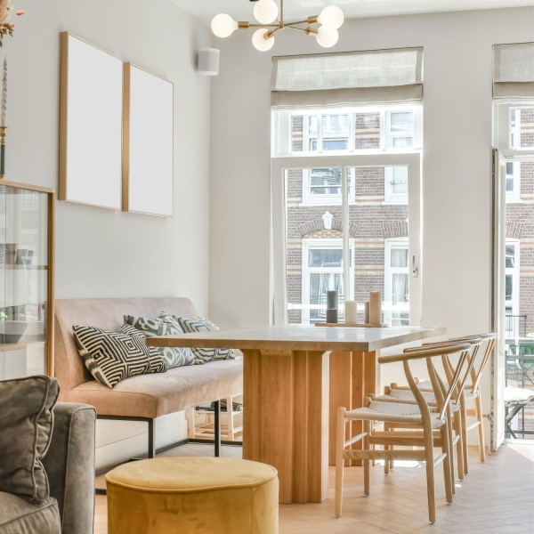 Krzesło Wicker Naturalne brązowe cieme i nspirowane Wishbone - D2 DESIGN
