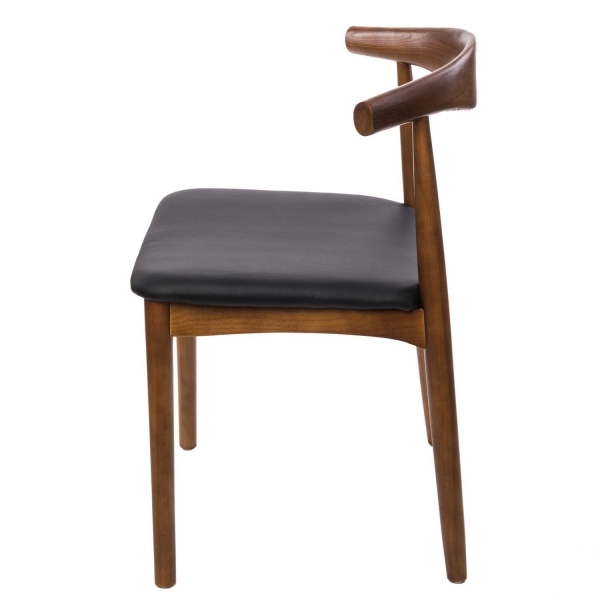 Krzesło Codo drewniane j. brąz - D2 DESIGN