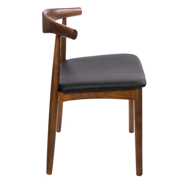 Krzesło Codo drewniane j. brąz - D2 DESIGN