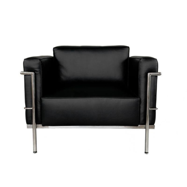 Fotel Soft GC czarna skóra TP - D2 DESIGN