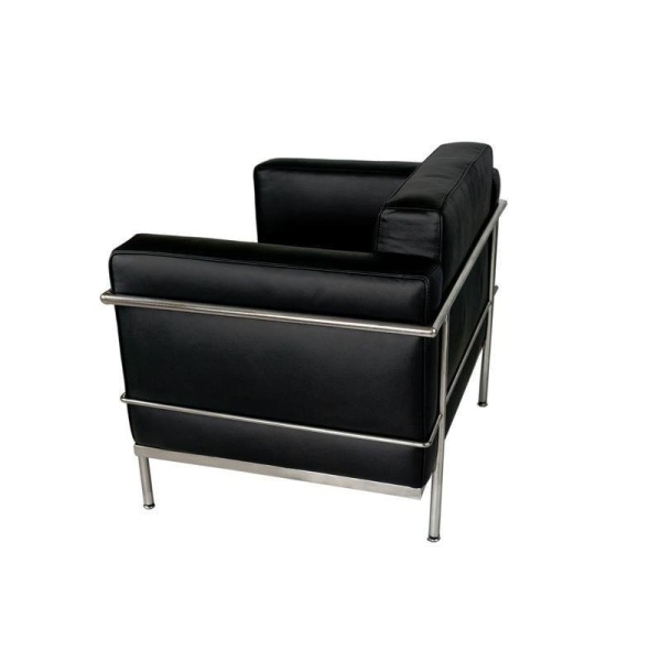 Fotel Soft GC czarna skóra TP - D2 DESIGN