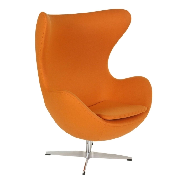 Fotel Jajo pomarańczowy kaszmir 11 Premium - D2 DESIGN
