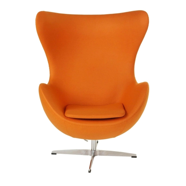 Fotel Jajo pomarańczowy kaszmir 11 Premium - D2 DESIGN