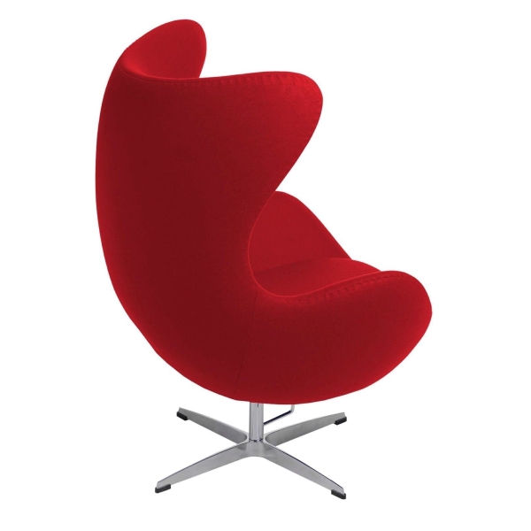 Fotel Jajo czerwony kaszmir 24 Premium - D2 DESIGN