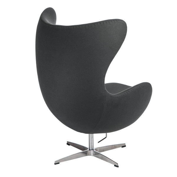 Fotel Jajo szary ciemny kaszmir 41 Premium - D2 DESIGN