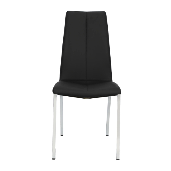 Krzesło Asama black PU - ACTONA