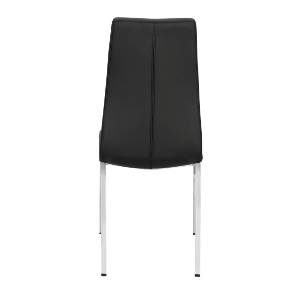 Krzesło Asama black PU - ACTONA