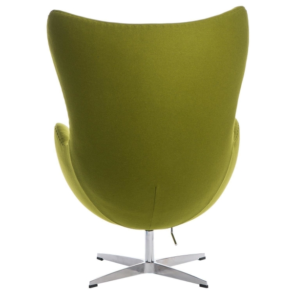 Fotel Jajo kaszmir zielony jasny 40 Premium - D2 DESIGN