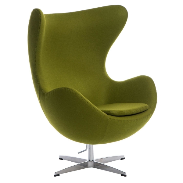 Fotel Jajo kaszmir zielony jasny 40 Premium - D2 DESIGN