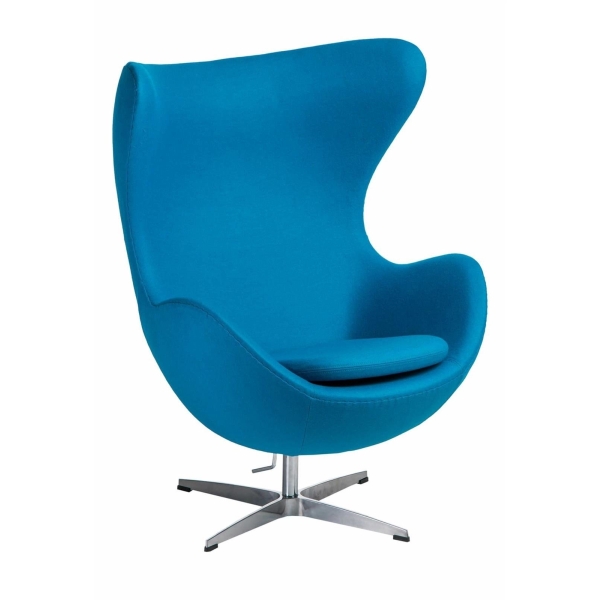 Fotel Jajo kaszmir niebieski jasny 43 Premium - D2 DESIGN