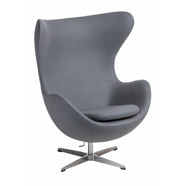 Fotel Jajo kaszmir szary 8 Premium - D2 DESIGN