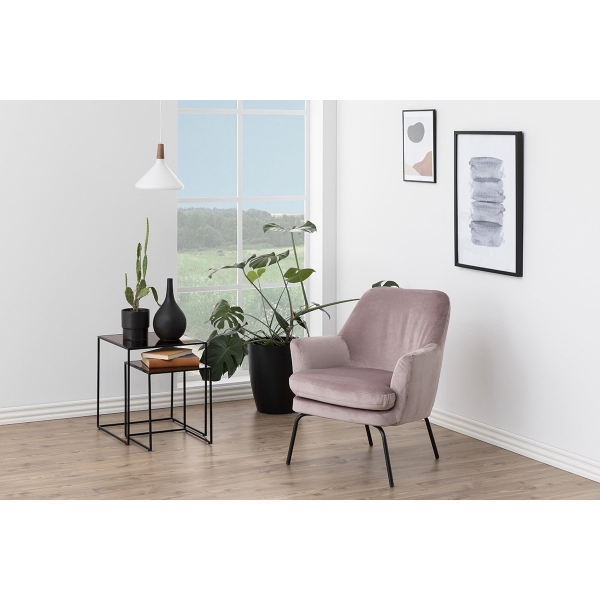 Fotel Chisa VIC Dark Grey - ACTONA