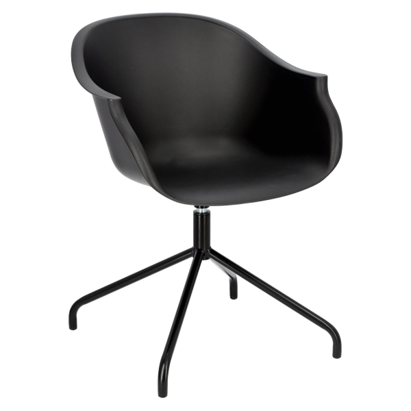 Krzesło Roundy Black - Intesi