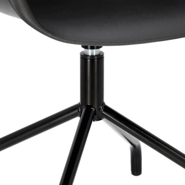 Krzesło Roundy Black - Intesi