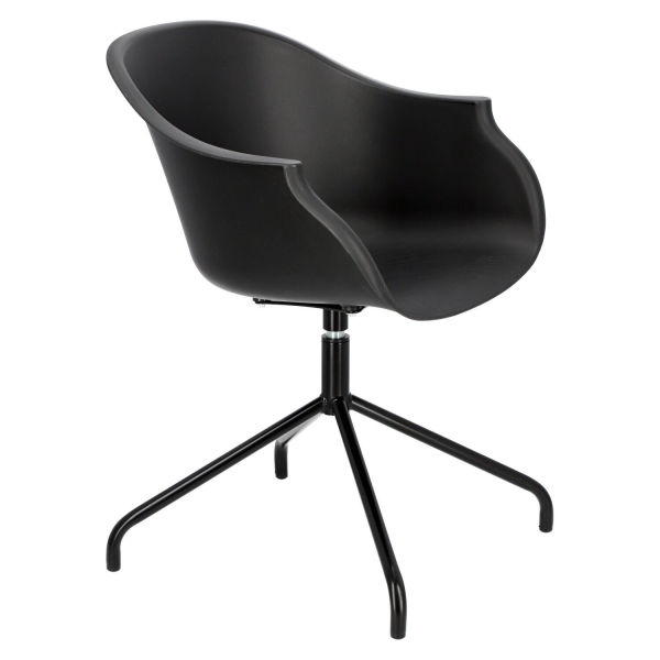 Krzesło Roundy Black - Intesi