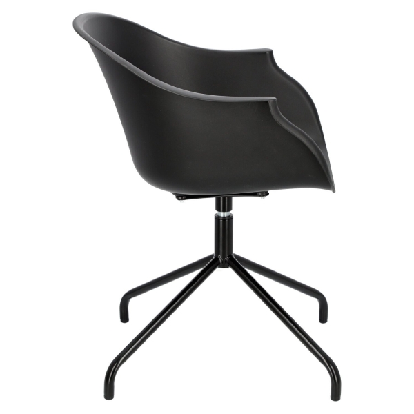 Krzesło Roundy Black - Intesi