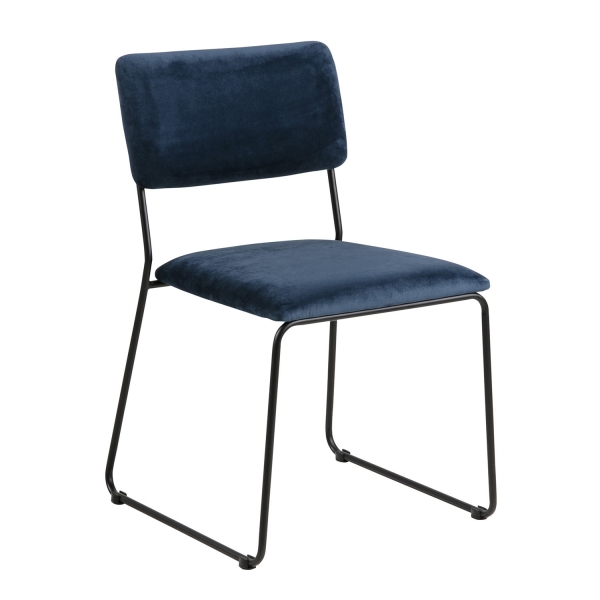 Krzesło Cornelia VIC Navy Blue - ACTONA
