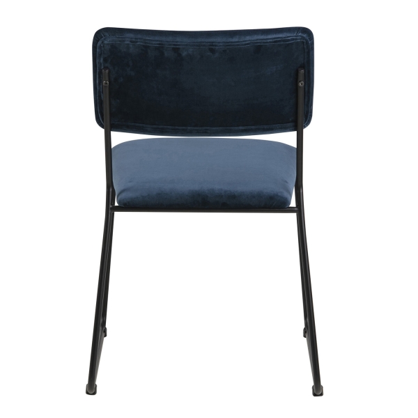 Krzesło Cornelia VIC Navy Blue - ACTONA