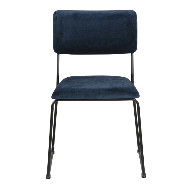 Krzesło Cornelia VIC Navy Blue - ACTONA