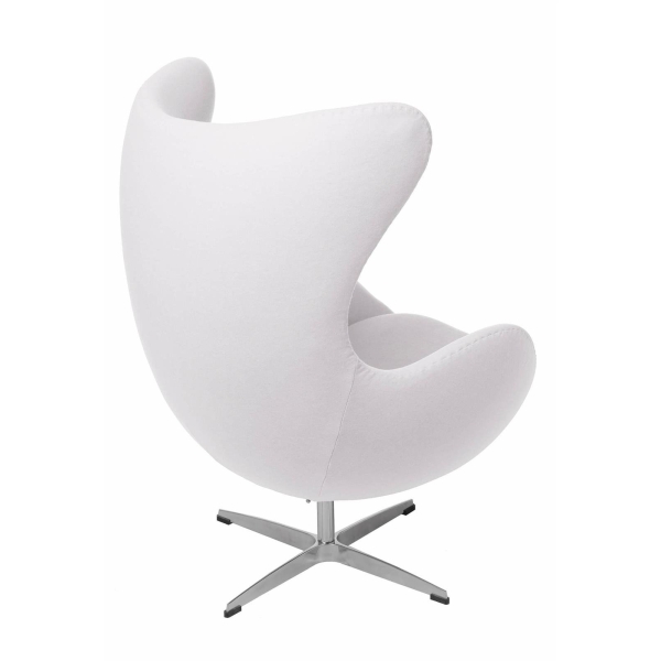 Fotel Jajo biały kaszmir K3 Premium - D2 DESIGN