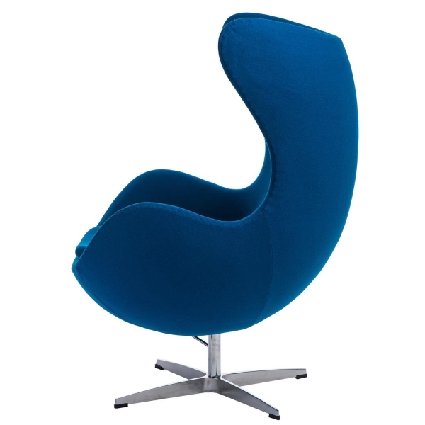 Fotel Jajo niebieski kaszmir 23 Premium - D2 DESIGN