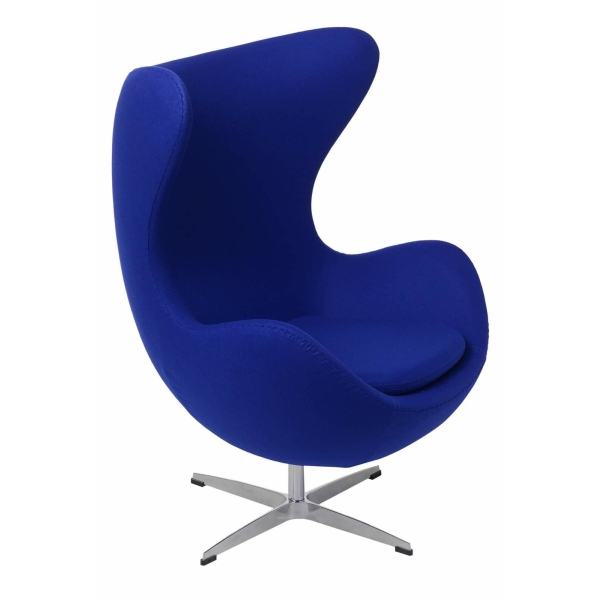 Fotel Jajo atramentowy kaszmir 27 Premium - D2 DESIGN