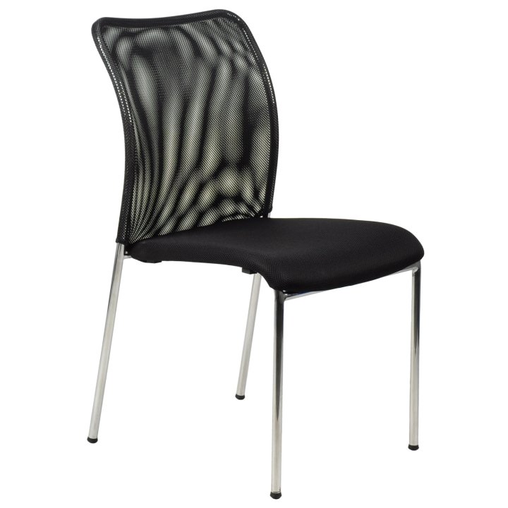 Krzesło stacjonarne HN-7502/CH CZARNY