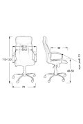 Fotel obrotowy ZN-9152 CZARNY