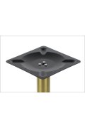Podstawa do stolika ze stali nierdzewnej SH-3001-5/G   złoto
