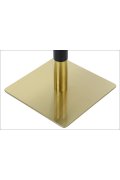 Podstawa do stolika ze stali nierdzewnej SH-3002-5/GB złoto/czarny