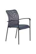 Krzesło stacjonarne HN-7501/BK SZARY