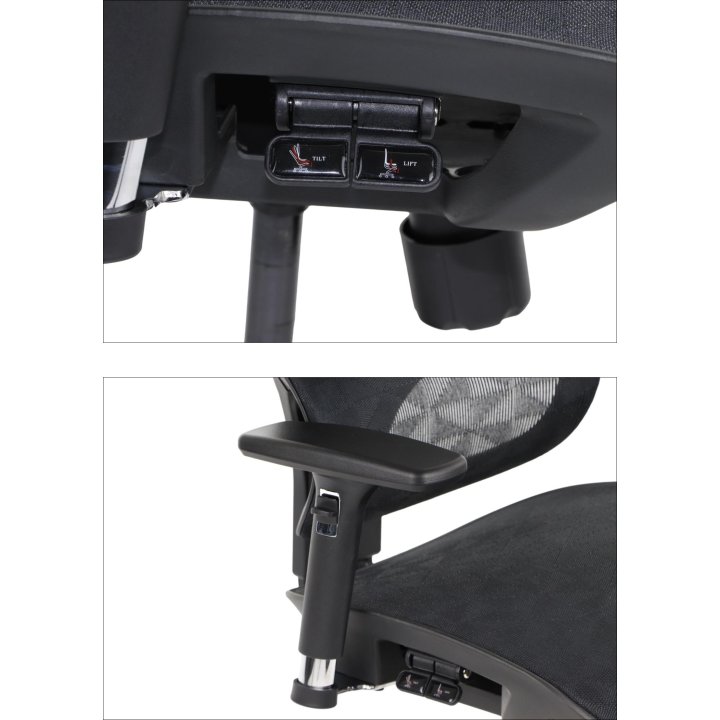 Fotel ErgoNew S1 siedzisko siatkowe