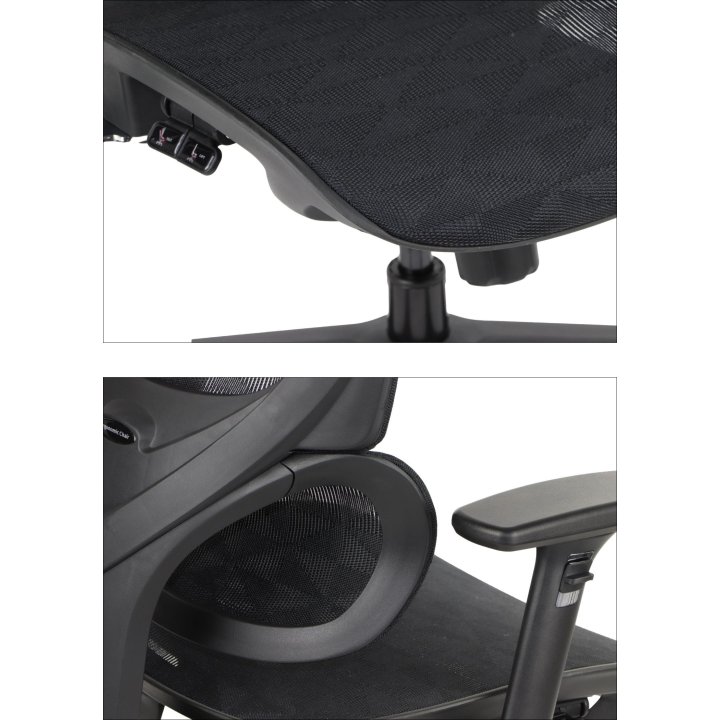 Fotel ErgoNew S1 siedzisko siatkowe