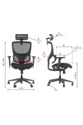 Fotel ErgoNew S1 siedzisko tkaninowe