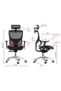 Fotel ErgoNew S1A siedzisko tkaninowe