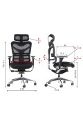 Fotel ErgoNew S7 siedzisko tkaninowe