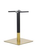 Podstawa do stolika ze stali nierdzewnej SH-3002-6/GB złoto/czarny